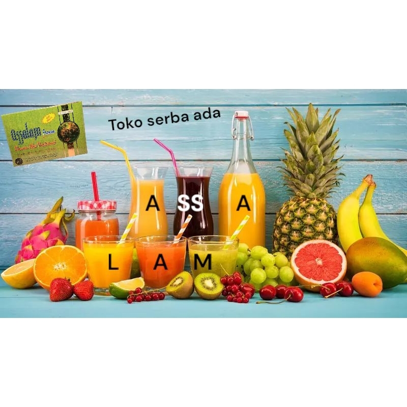 

minuman buah buahan 1 box terbaik assa alam