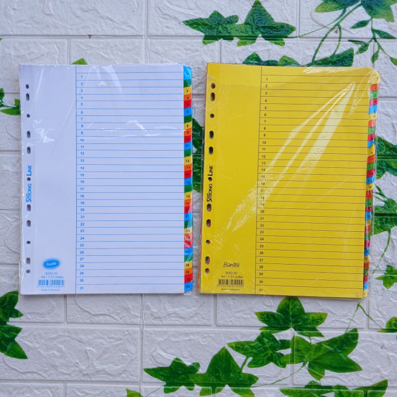 

Sale Bantex Index 6050-00 A4 10 Tab Divider 6051-00 A4 1-12 6242 6052 1-31 Index