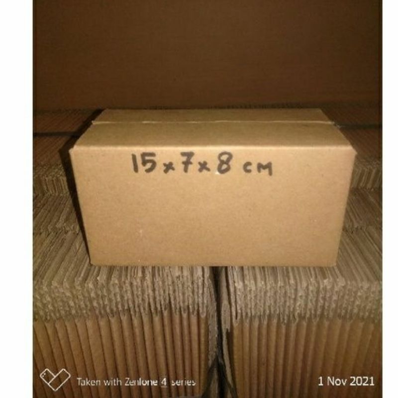 

kardus 15x7x8 cm polos luar dalam