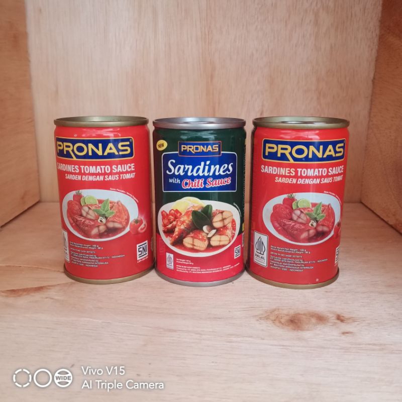 

Pronas Sardines 155g DAPAT 3 SESUAI FOTO
