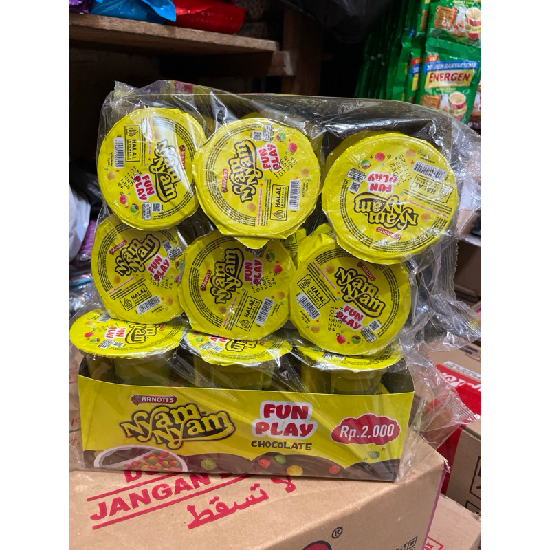 

Promo !!! Nyam Nyam Fun Play 1 pak isi 12 pcs