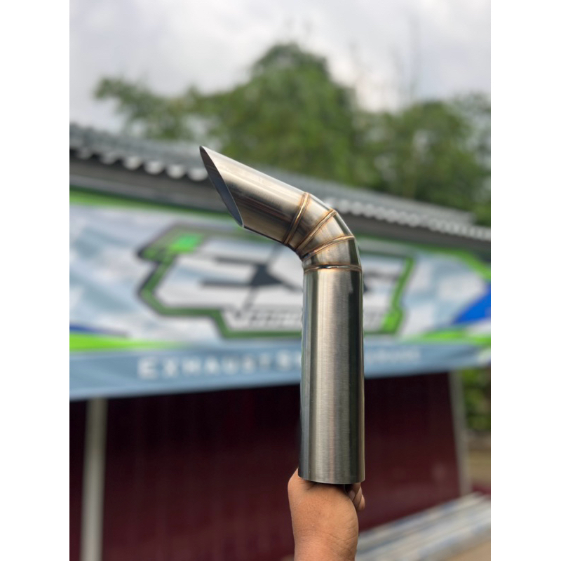 Corong knalpot Genset full stainless