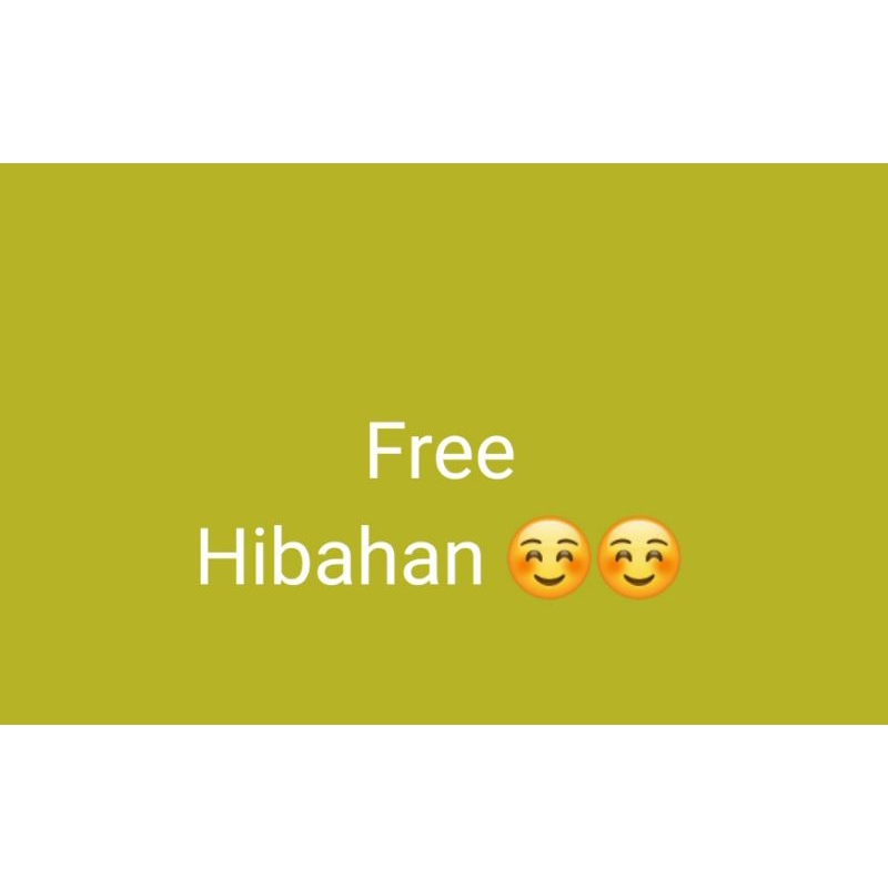 Gratis Hibahan Preloved