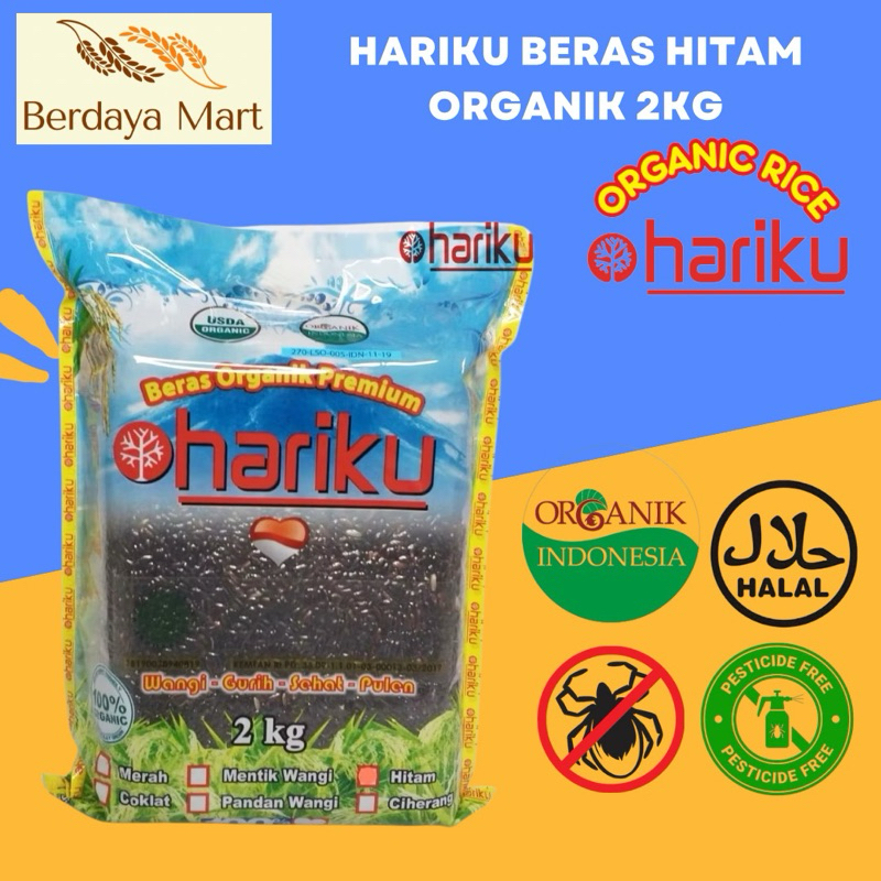 

HARIKU Beras Hitam Organik 2KG