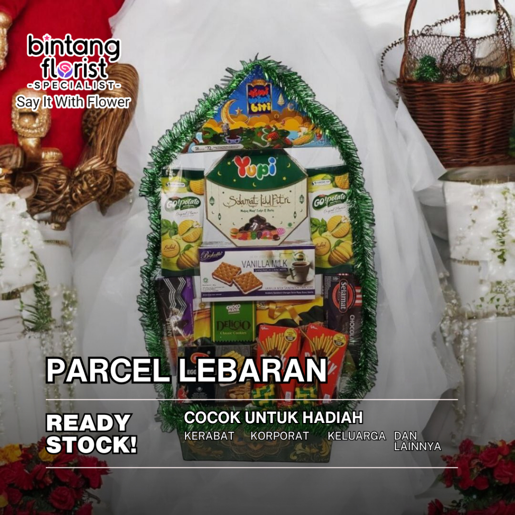 

Parcel Bingkisan Ramadhan Lebaran Idul Fitri 2025 Malang Bisa Tambah Kartu Ucapan Isian Custom Pengiriman di Hari Yang Sama - Bintang Florist