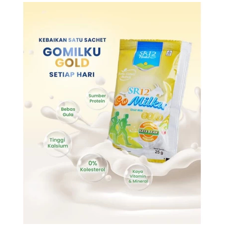 

GOMILKU GOLD KEMASAN SACHET 25GR RENTENG ISI 10 SACHET PACK ISI 4 RENTENG TOTAL BERAT 1KG PRAKTIS TINGGAL TUANG