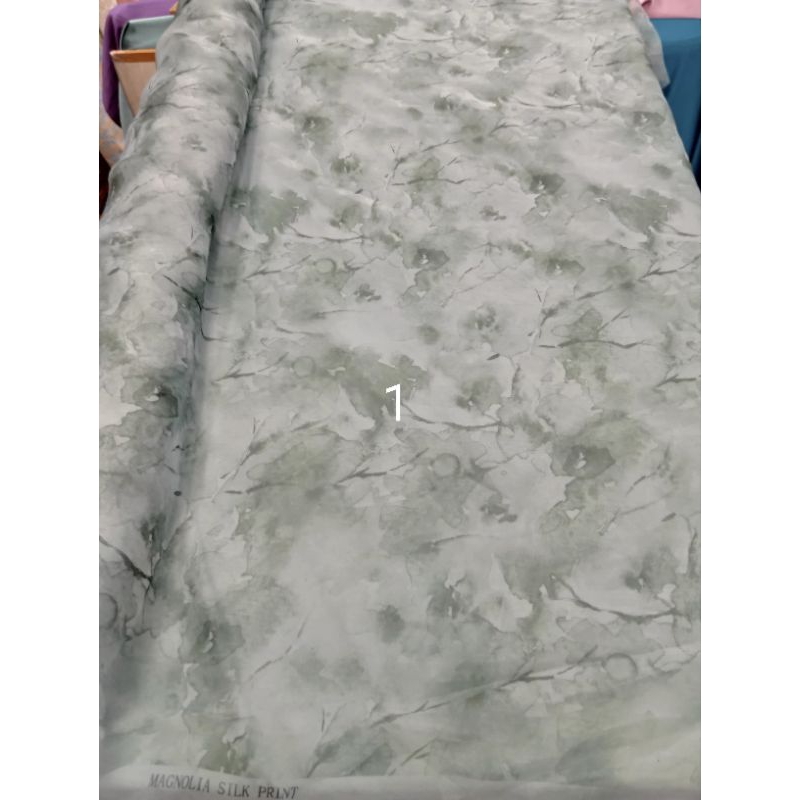 kain ORGANZA PRINT || harga per setengah mtr