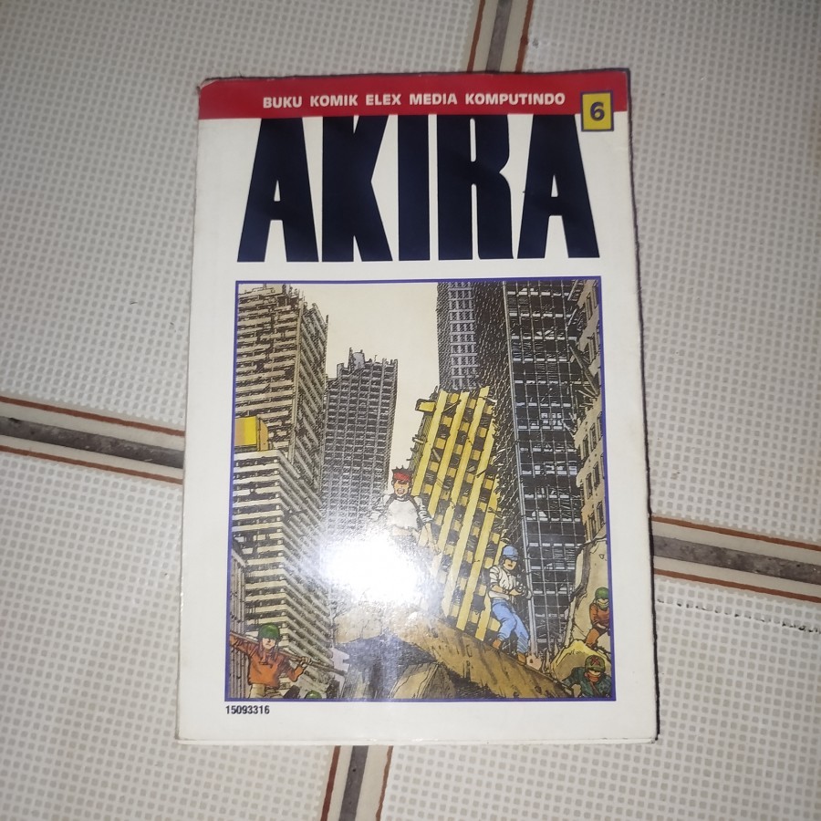 Komik Akira vol 6 kolpri preloved