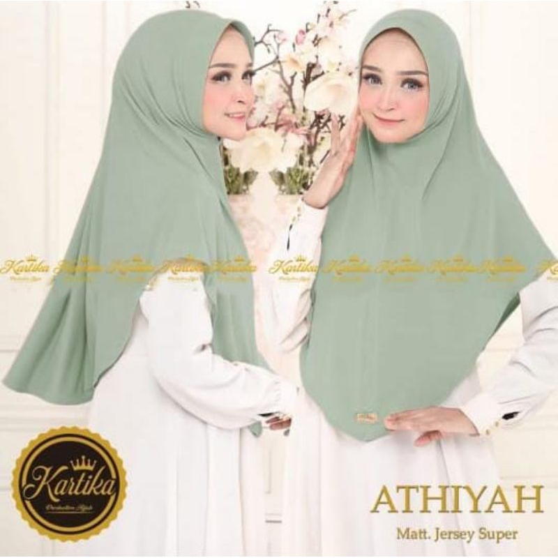 HIJAB KARTIKA ATHIYAH//INSTAN DEWASA//HIJAB BLUSUKAN