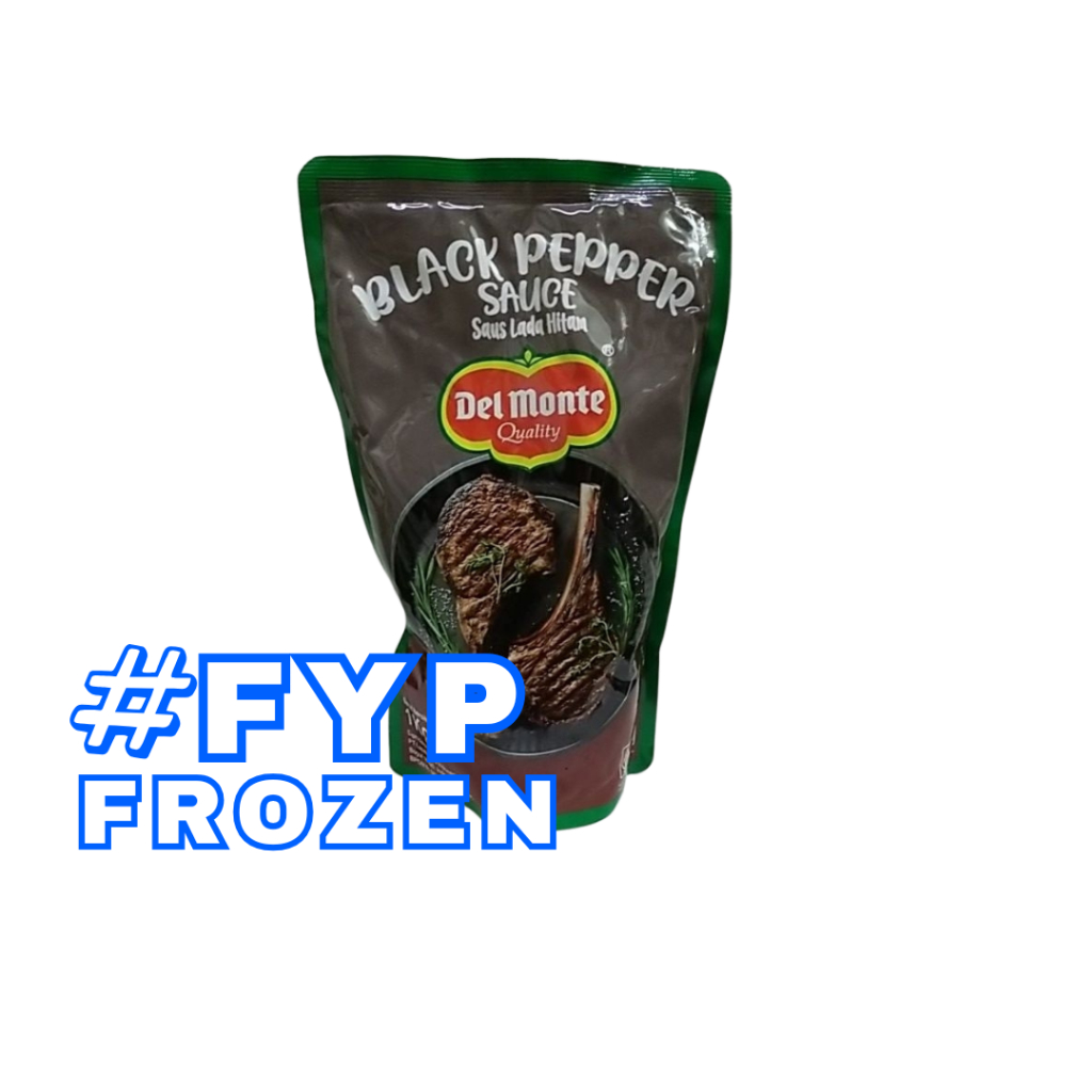 

DELMONTE BLACK PEPPER SAUCE 1KG / SAUS LADA HITAM