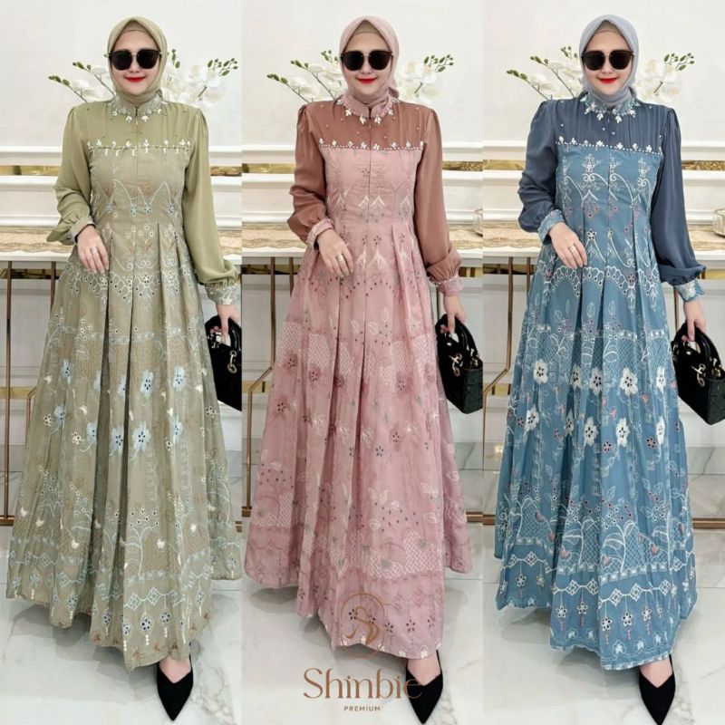 READY GAMIS OLIVIA DRESS VOL 2 PREMIUM ORI BY SHINBIE