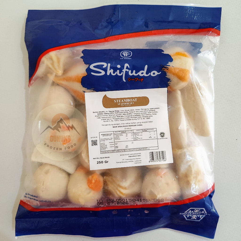 

Shifudo Steamboat 250gr
