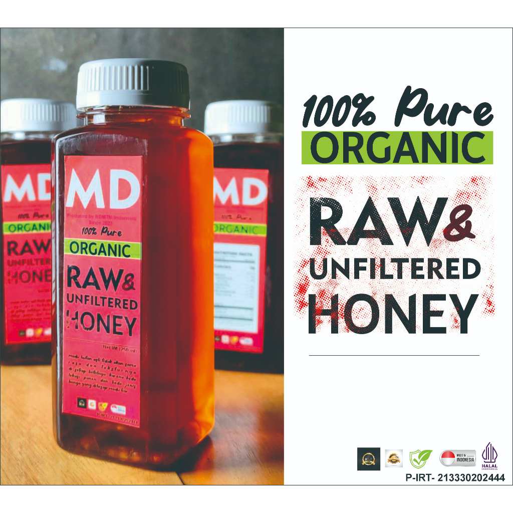 

MD Raw & Unfiltered Honey 100% Pure Organic