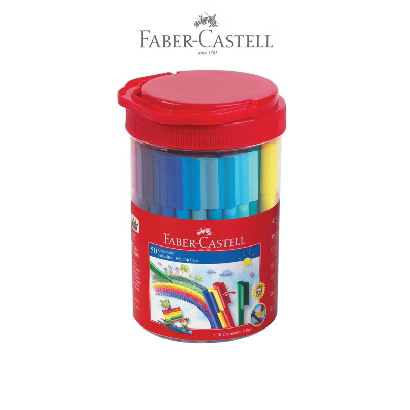 

Connector Pens Faber-Castell 50 Warna
