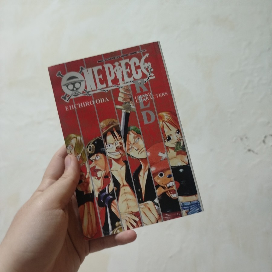 Komik One Piece Red Grand Characters Data Book kolpri