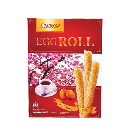 

Edisi Lebaran Biskitop Egg Roll 86 gr Biskuit lebaran