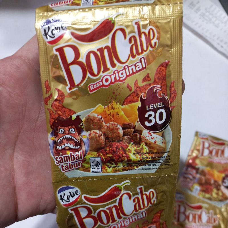 

BONCABE SACHET/ RENCENG (isi 12) LEVEL 10/ 15/ 30/ 50