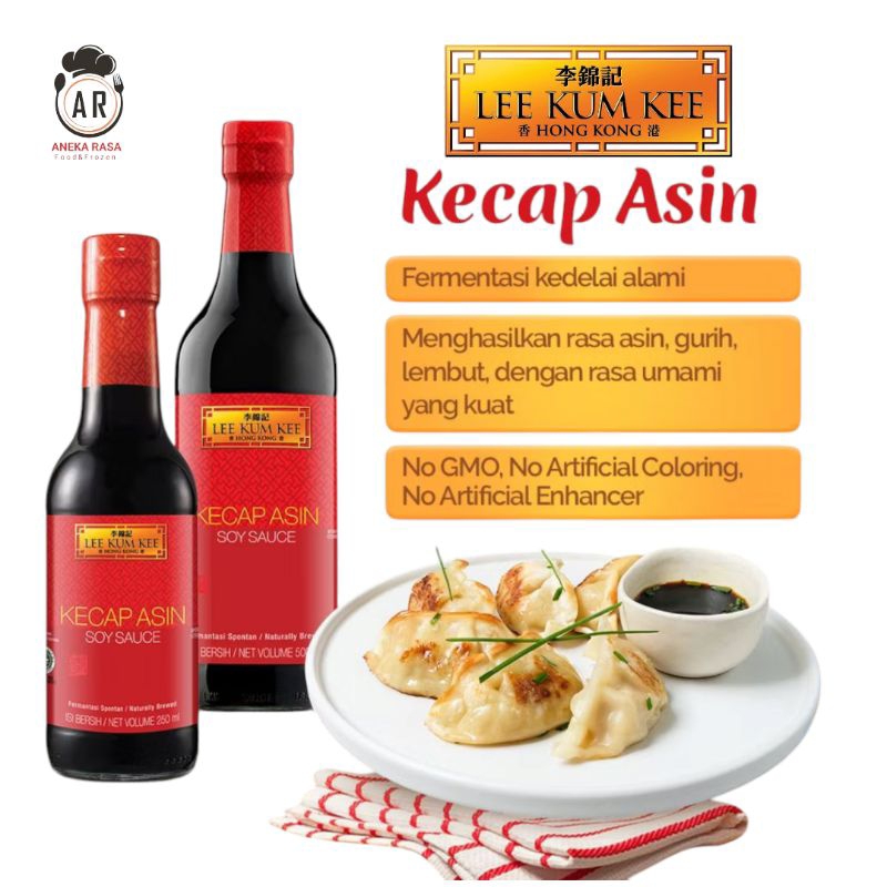 

Lee Kum Kee ( Kecap Asin ) Soy Sauce 500 ml