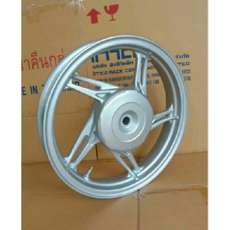 Pelek Vleg Racing Belakang Motor Honda Beat Esp Original warna silver
