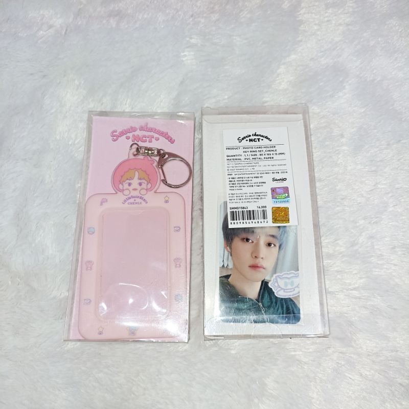 [SEALED] NCT SANRIO PHOTOCARD HOLDER KEYRING SET CHENLE VER