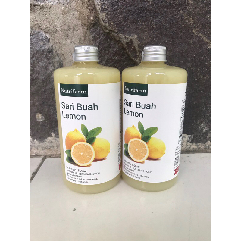 

nutrifarm sari buah lemon