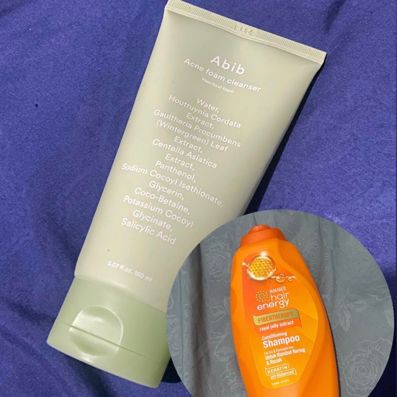 ABIB ACNE FACIAL WASH/FOAM 150ml (free makarizo shampoo)