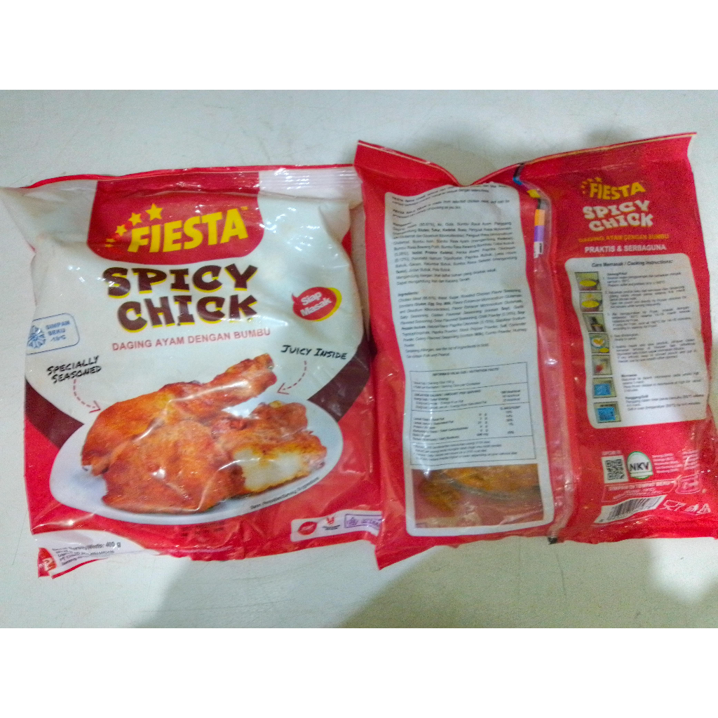 

Fiesta Spicy Chick Daging Ayam dengan Bumbu Praktis & Serbaguna