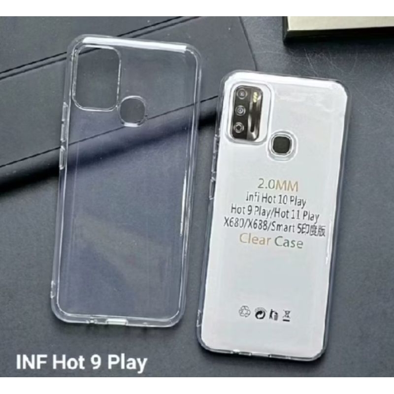 Softcase Silikon Clear Case Bening Transparan Infinix HOT 9 PLAY