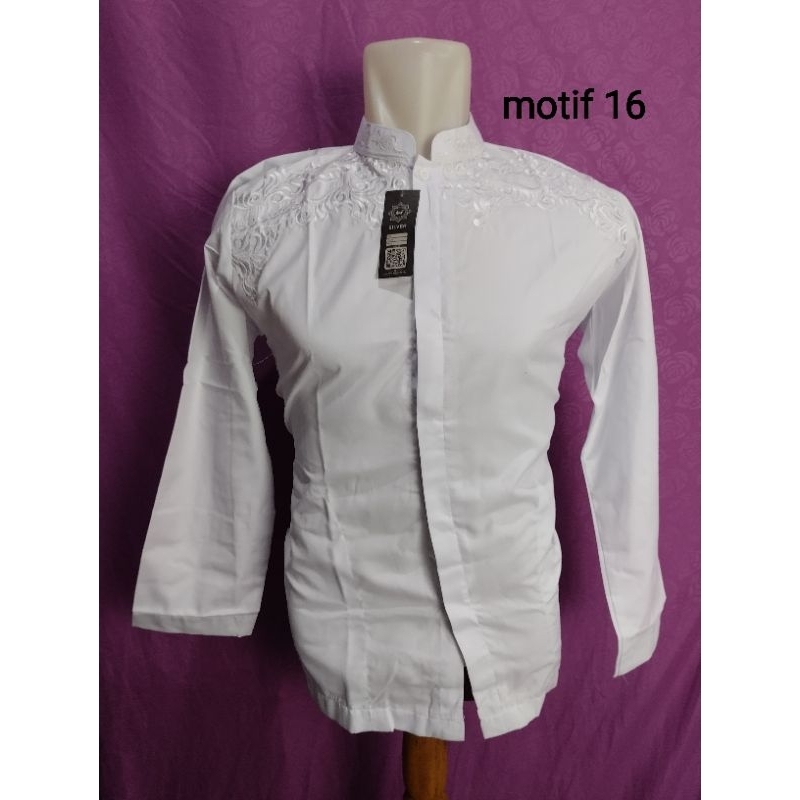 Koko Al Wafa Lengan  Baju muslim Lengan Panjang Al Wafa Baju muslim al wafa baju koko al wafa atasan