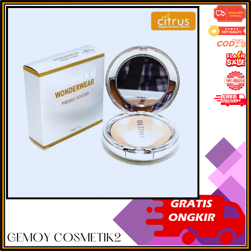 Ultima II Wonderwear Pressed Powder/ bedak padat ultima ORIGINAL