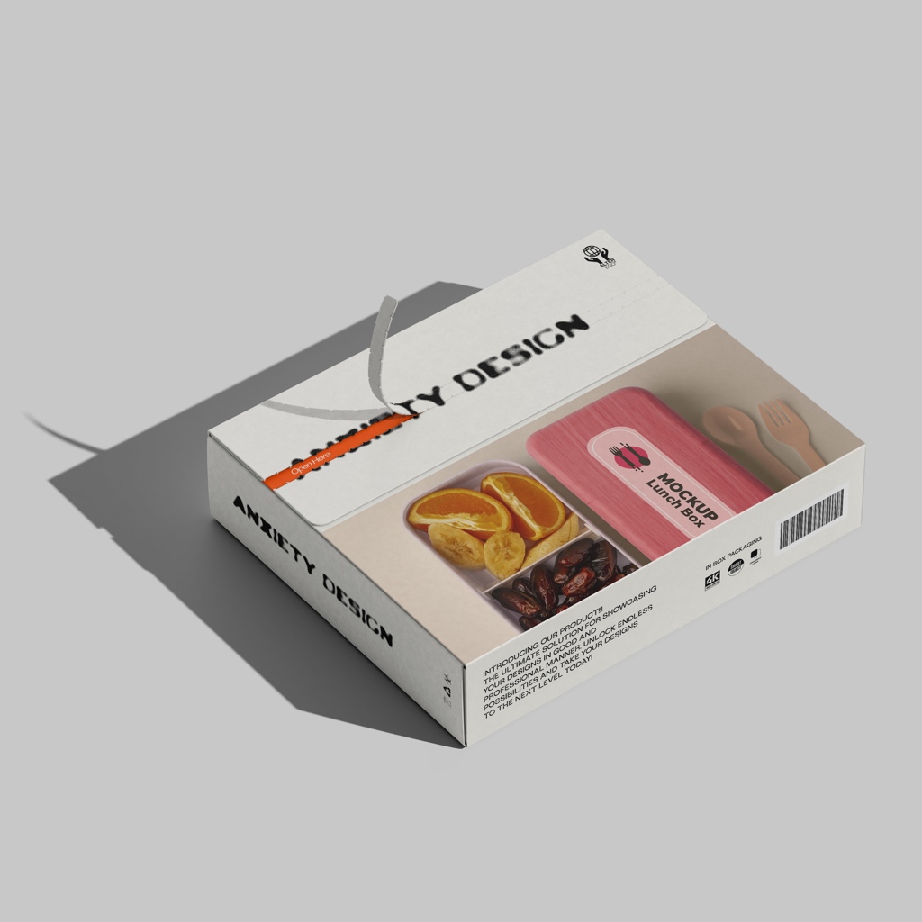 Lunch Box Mockup VOL 1