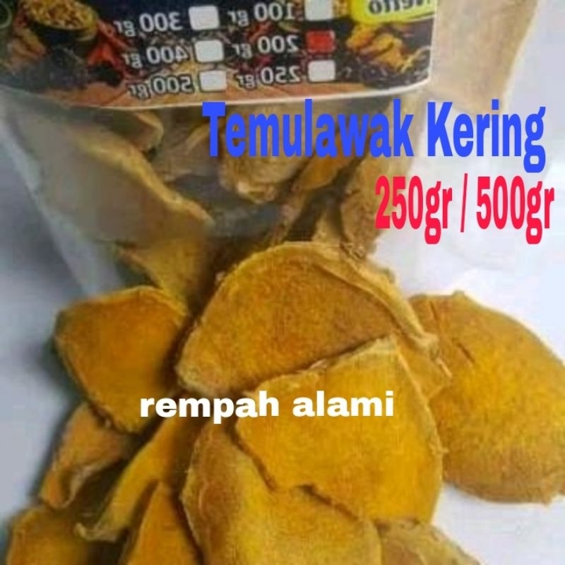 

Temulawak iris Kering 250/500gr