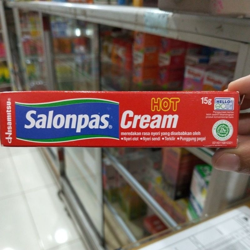 SALONPAS CREAM HOT 15GR
