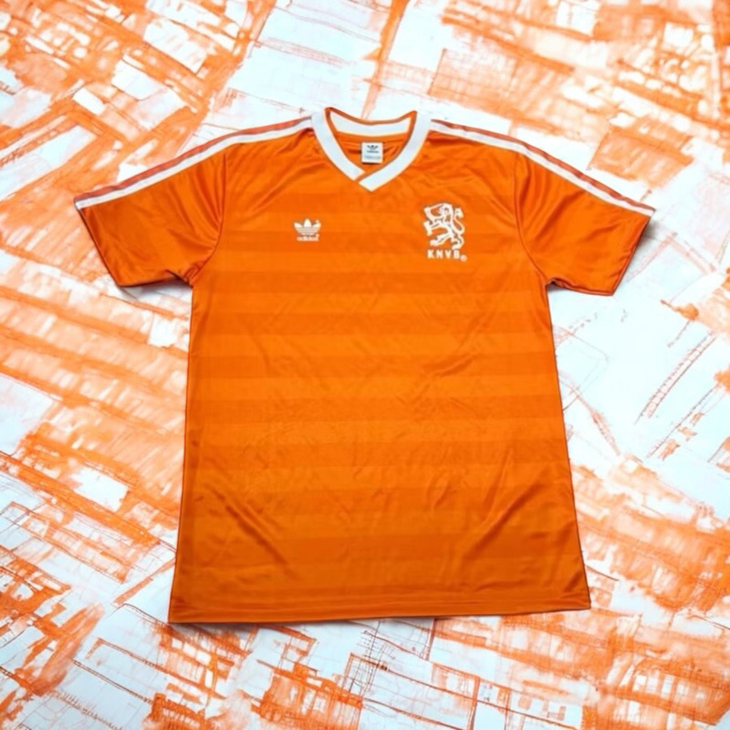 Jersey Retro Belanda 1990 world cup Classic Vintage