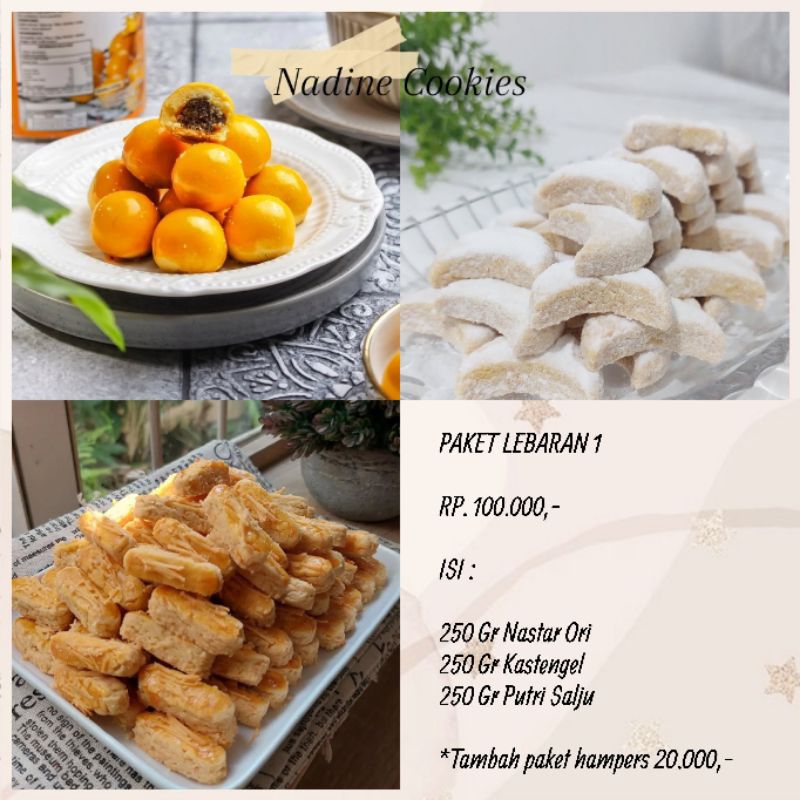 

PAKET KUE LEBARAN 1
