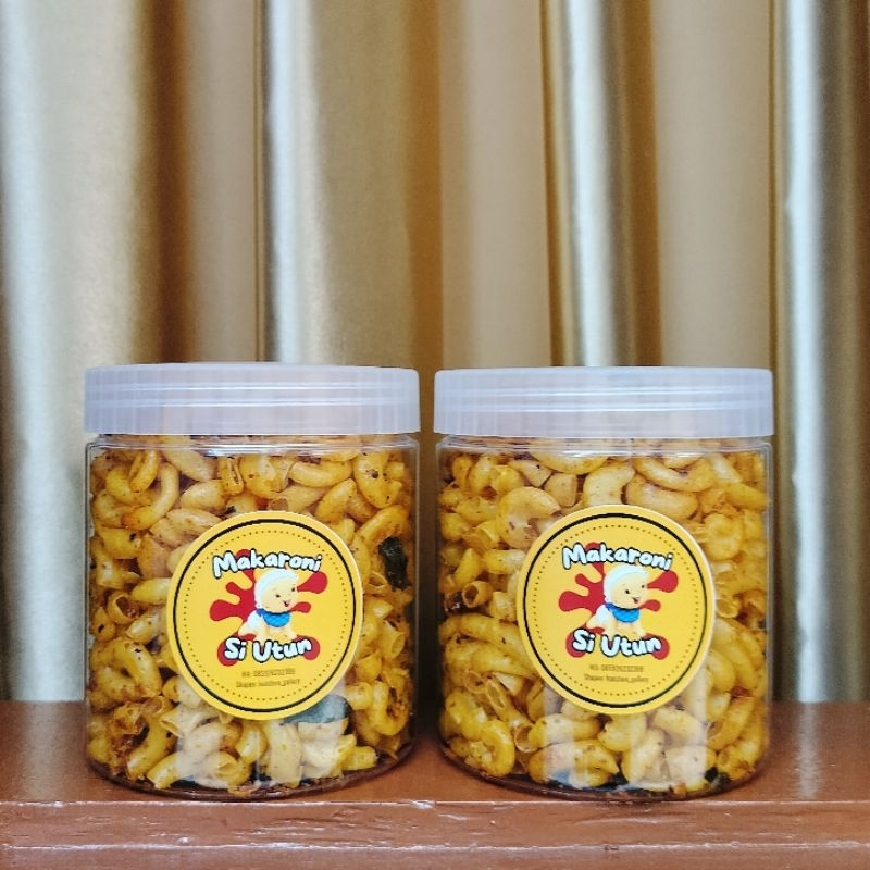 

MAKARONI SI UTUN KEMASAN TOPLES ISI 200 gram | HAMPERS LEBARAN