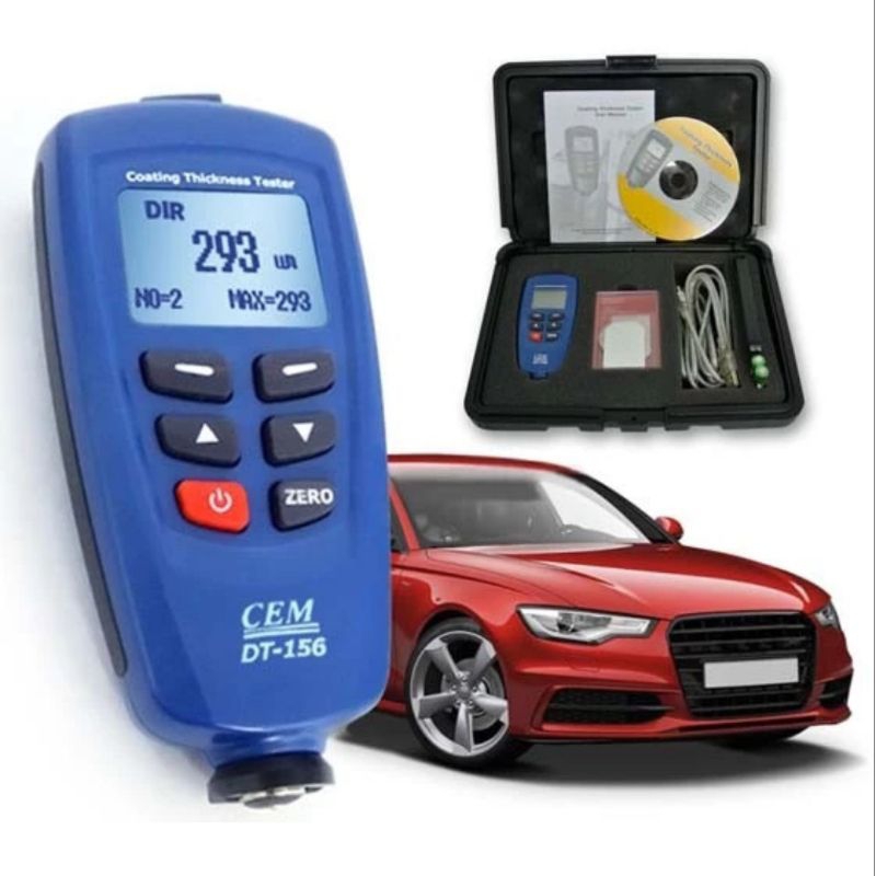 CEM DT156 Digital Paint coating thickness gauge tester DT-156