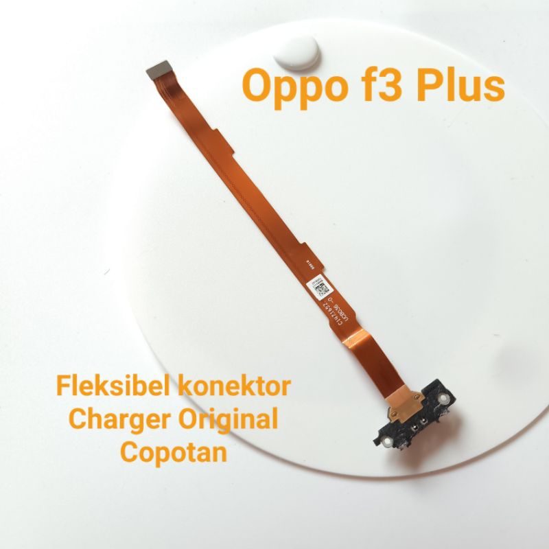 Flex konektor Cas Oppo f3 Plus second Original Copotan