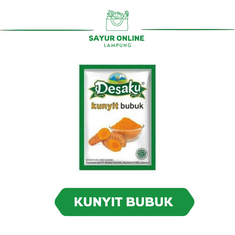 

Desaku Kunyit Bubuk 1 pcs - Sayur Online Lampung
