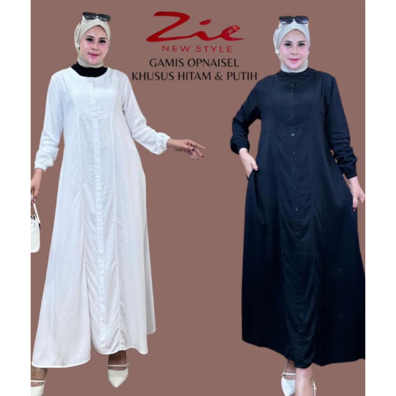 Gamis Zie Opnaisel Premium Terbaru