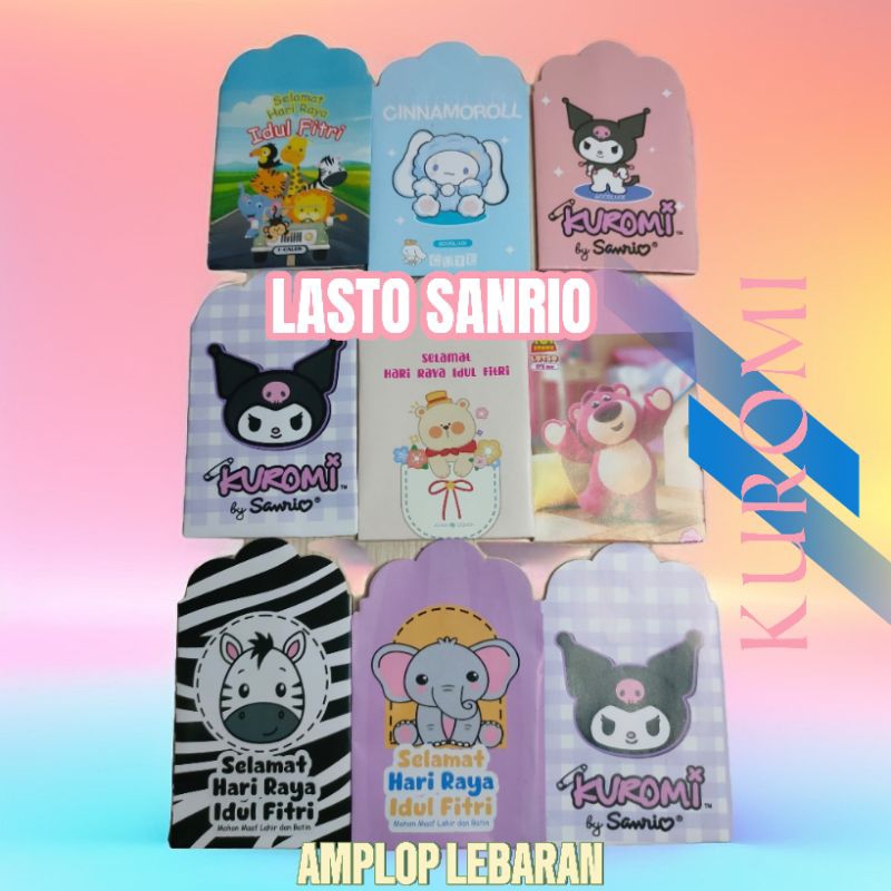 

Paket Usaha [100 pack] Amplop Lebaran Sanrio Lasto Medium