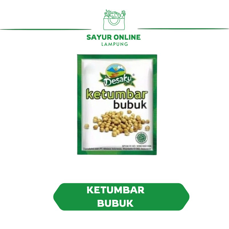 

Desaku Ketumbar Bubuk 1 pcs - Sayur Online Lampung