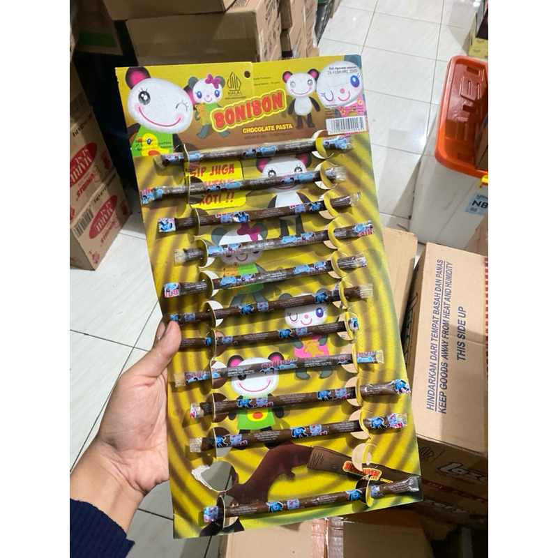 

bonibok chocolate pasta - coklat pasta - coklat jadul - jajanan jadul