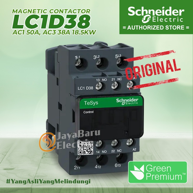 Kontaktor Contactor Schneider LC1D38 24V 42V 48V 110V 220V 380V LC1D38B7 LC1D38D7 LC1D38E7 LC1D38F7 