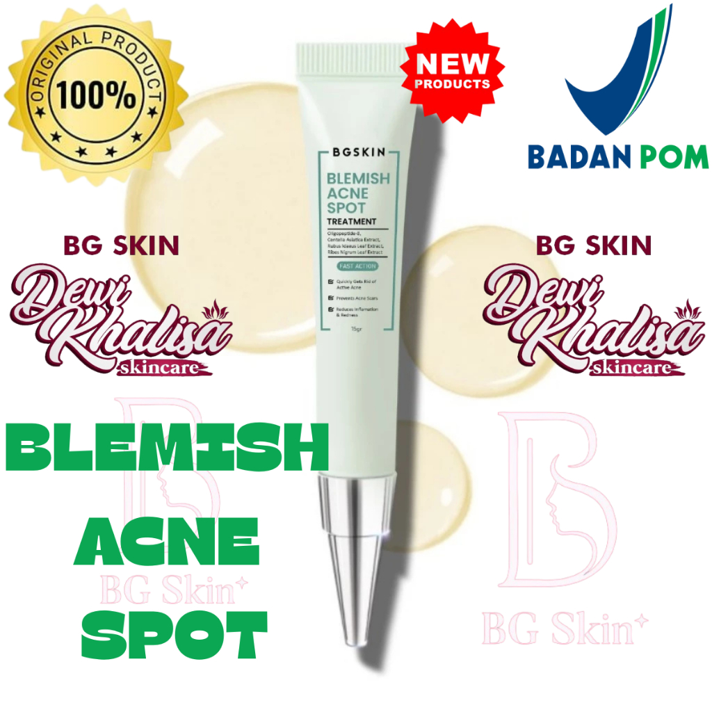 BG SKIN Blemish Acne Spot Treatment Perawatan Wajah Berjerawat krim totol