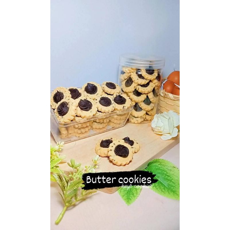 

Kue Kering Butter Cookies/Kue Butter Cookies/Cemilan/Kue Lebaran/Parcel Lebaran
