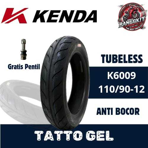 Kenda Tatto Gel Ban Motor Tubeless Anti Bocor Ring 12