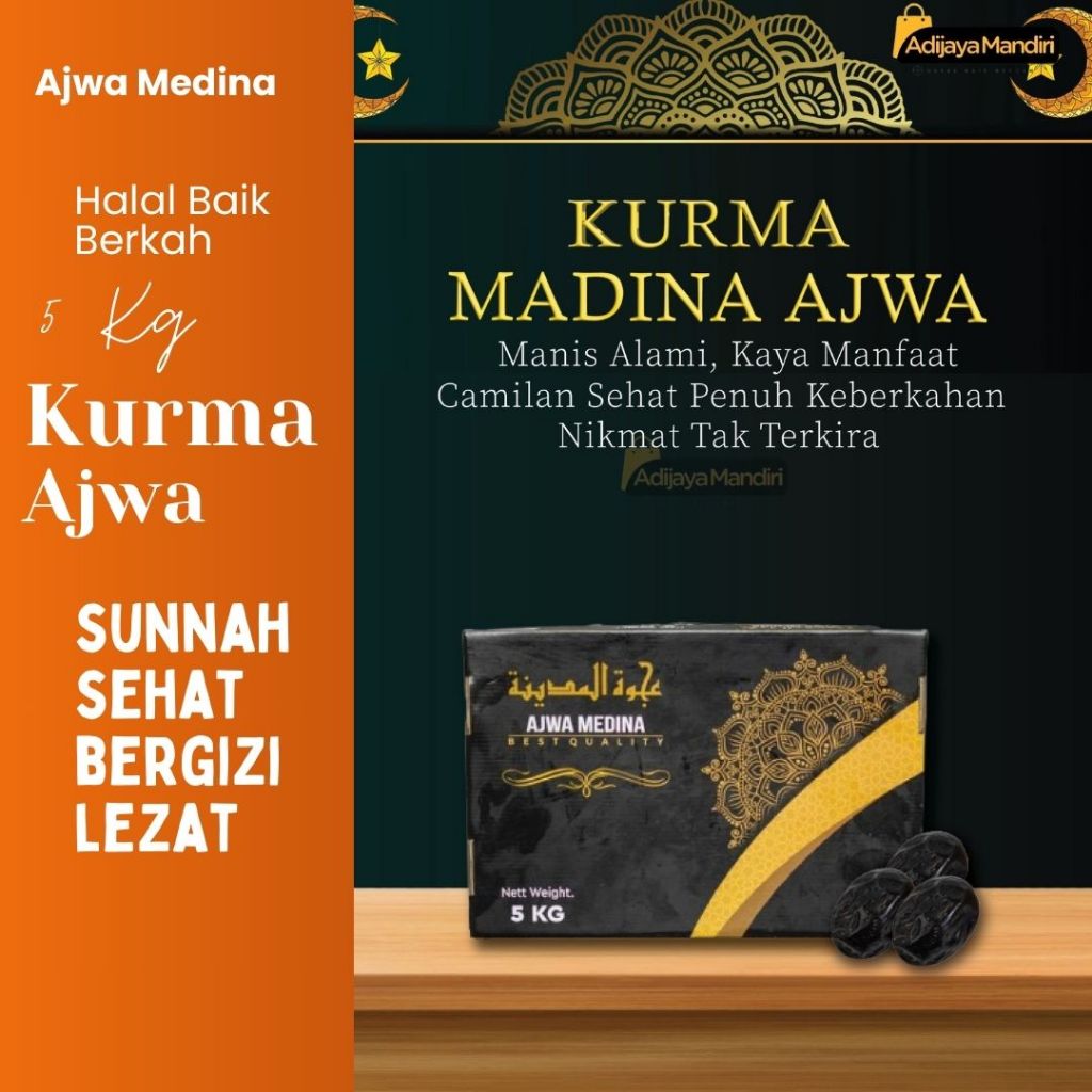 

Kurma Ajwa Medina 5kg