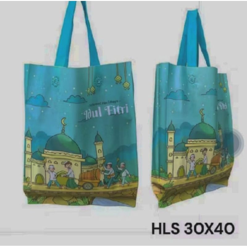 

goodie bag idul Fitri/tas hampers lebaran ,laminating 30*40*8