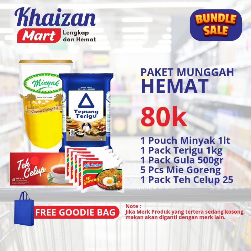 

PAKET SEMBAKO MURAH HAMPERS, LEBARAN, HADIAH, HANTARAN, MUNGGAHAN